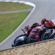 El piloto italiano Francesco Bagnaia, este sábado en el marco del Gran Premio de MotoGP de la República Checa, en Brno. EFE/MARTIN DIVISEK