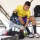 Fotografía del militar colombiano Mauricio Alejandro Peña en el Campeonato Nacional de Paraciclismo 2026 en Bogotá (Colombia). EFE/Pablo R. Seco