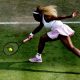 El tenista estadounidense Serena Williams durante el partido de dobles contra la mexicana Giuliana Olmos y la neozelandesa Erin Routliffe durante el WTA 500 Berlin en la Steffi Graf Stadium, en Berlin, Alemania. EFE/EPA/FILIP SINGER