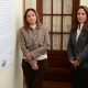 Las herederas del legado de Borges, Mariana Kodama (i) y Maria Victoria Kodama, posan durante una entrevista con EFE este 11 de junio de 2026, en Buenos Aires (Argentina). EFE/ Matías Martín Campaya