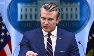 Foto de archivo del secretario de Guerra de Estados Unidos, Pete Hegseth.EFE/JIM LO SCALZO