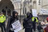 El Tribunal de Apelaciones británico dio la razón al Gobierno en su recurso contra un fallo anterior que había declarado ilegal la prohibición del grupo propalestino Palestine Action, y consideró que ese veto fue una medida proporcionada. EFE/ Luis Campello