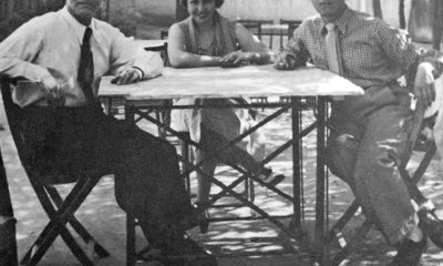 Fotografía de Federico García Lorca, María Teresa León y Rafael Alberti en Madrid en 1933, una imagen incorporada al libro biográfico "Alberti y García Lorca. La dificil compañia", de Hilario Jiménez Gómez. /Archivo. EFE ***SÓLO USO EDITORIAL***[***SÓLO USO EDITORIAL***]
