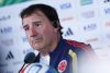 El seleccionador de Colombia, Néstor Lorenzo, habla en una rueda de prensa este martes en Ciudad de México. EFE/ Sashenka Gutiérrez
