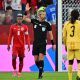 El ábitro Glenn Nyberg durante el partido Ghana-Panama. EFE/EPA/EDUARDO LIMA