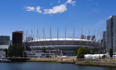 Fotografía del 5 de junio de 2026 en la que se observa la vista general del BC Place Vancouver Stadium, en Vancouver (Canadá), donde se jugará el encuentra por la primera fecha del grupo D del Mundial 2026. EFE/BOB FRID