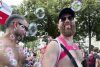 Viena celebra el día del Orgullo Gay con su 30 marcha por los derechos del colectivo LGBTIQ+, este sábado. EFE/Núria Morchón
