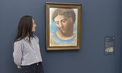 .- La casa de subastas Sotheby’s expone siete obras del malagueño Pablo Picasso antes de su puja a finales del mes de junio entre las que destacan ‘Buste de femme’ y un retrato de Dora Maar, valorado entre 12 y 18 millones de libras (14 y 20 millones de euros).- EFE/ Luis Campello