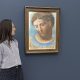.- La casa de subastas Sotheby’s expone siete obras del malagueño Pablo Picasso antes de su puja a finales del mes de junio entre las que destacan ‘Buste de femme’ y un retrato de Dora Maar, valorado entre 12 y 18 millones de libras (14 y 20 millones de euros).- EFE/ Luis Campello