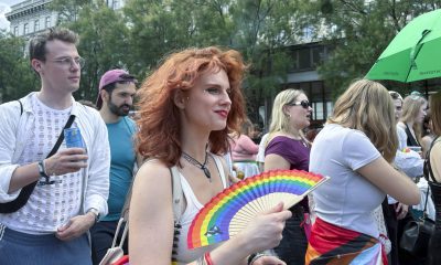 Viena celebra el día del Orgullo Gay con su 30 marcha por los derechos del colectivo LGBTIQ+, este sábado. EFE/Núria Morchón