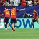 El delantero de la selección española Mikel Oyarzábal celebra tras marcar el segundo gol del partido del Mundial 2026 entre España y Arabia Saudí, este domingo en Atlant EFE/EPA/RONALD WITTEK