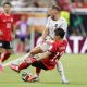 Tae-seok Lee (d), de Corea del Sur, disputa el balón con Vladimir Coufal, de la República Checa, en un partido del grupo A del Mundial de la FIFA 2026 entre Corea del Sur y República Checa en Guadalajara (México) . EFE/Francisco Guasco
