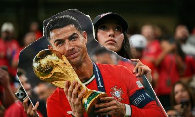 El portugués Cristiano Ronaldo es el rey de las redes sociales entre los futbolistas. EFE/EPA/SAM WASSON