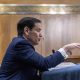 El secretario de Estado de Estados Unidos, Marco Rubio, comparece ante el Comité de Relaciones Exteriores del Senado en la audiencia sobre la solicitud de presupuesto del Departamento de Estado para el año fiscal 2027 en el Capitolio en Washington, DC, EE. UU., el 2 de junio de 2026. EFE/EPA/Shawn Thew