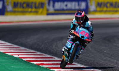 Fotografía de Alejandro García, en la que puede verse en una imagen de archivo del pasado 16 de mayo al piloto español de Moto3 Máximo Quiles. EFE