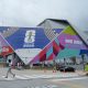 Fotografía que muestra las instalaciones del estadio de Atlanta, previo al debut de España ante Cabo Verde el 15 de junio, en Atlanta (Estados Unidos). EFE/ Alberto Boal