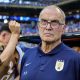 Marcelo Bielsa, durante el partido de Uruguay ante Arabia Saudí en Miami. EFE/EPA/CRISTOBAL HERRERA-ULASHKEVICH