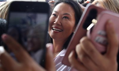 Fotografía de archivo de la candidata derechista a la Presidencia de Perú, Keiko Fujimori. EFE/Paolo Aguilar