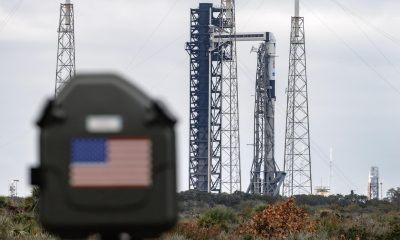 La nave espacial SpaceX Dragon, a bordo de un cohete Falcon 9 Block 5 que transportaba la misión Crew 12 de la NASA en la Estación Espacial Internacional de Cabo Cañaveral, Florida, EE. UU. EFE/EPA/CRISTOBAL HERRERA-ULASHKEVICH