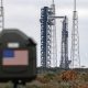 La nave espacial SpaceX Dragon, a bordo de un cohete Falcon 9 Block 5 que transportaba la misión Crew 12 de la NASA en la Estación Espacial Internacional de Cabo Cañaveral, Florida, EE. UU. EFE/EPA/CRISTOBAL HERRERA-ULASHKEVICH