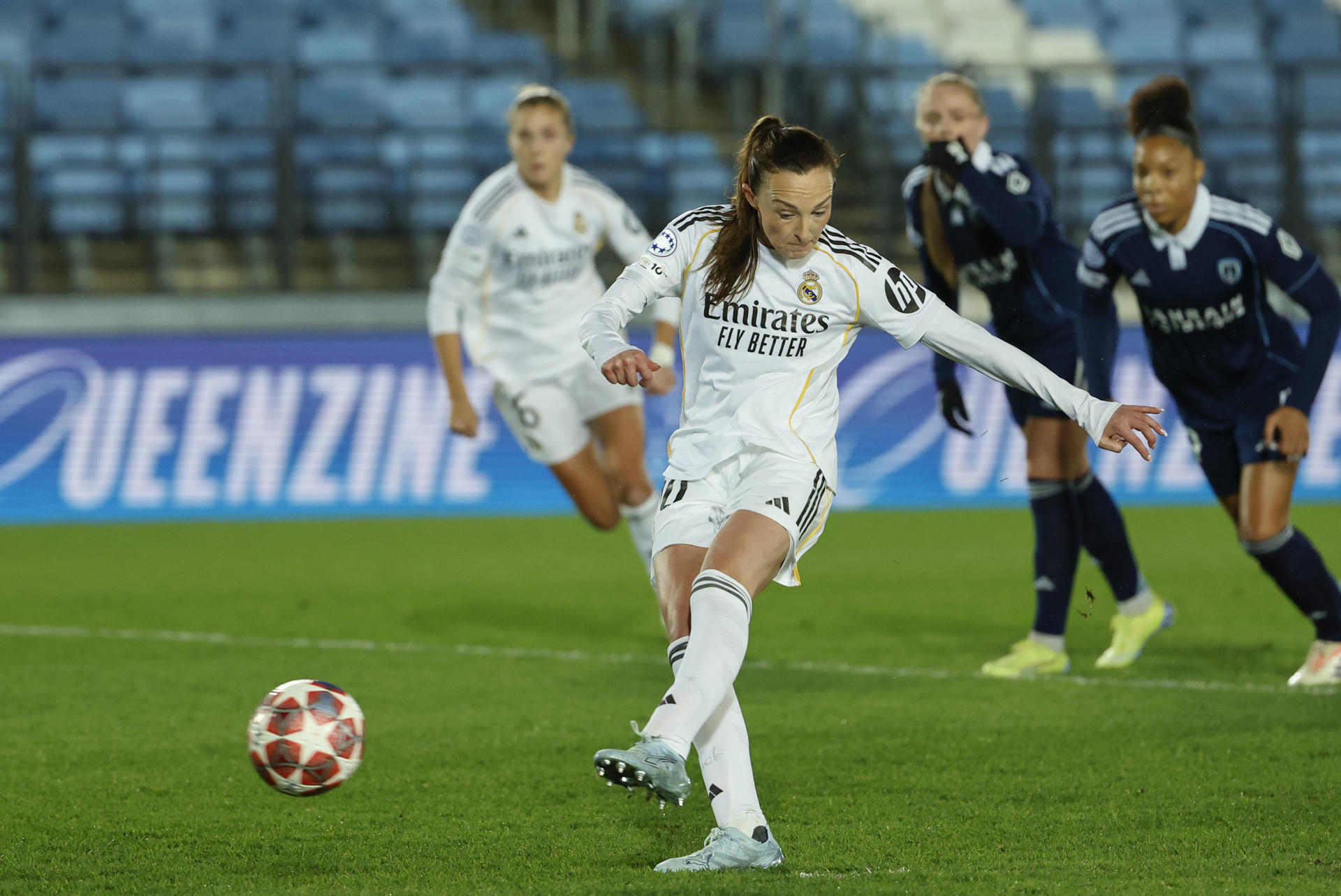 La centrocampista escocesa del Real Madrid Caroline Weir en una imagen de archivo. EFE/ Mariscal