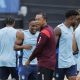 El seleccionador de Cabo Verde, Pedro Leitão Brito 'Bubista' (c), participa en un entrenamiento en Atlanta (EE.UU.). EFE/Lavandeira jr.