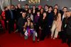 El elenco del thriller argentino "Gatillero", ganadores de cinco premios, posan en la alfombra roja de los Premios Sur, de la Academia de las Artes y Ciencias Cinematográficas de la Argentina este martes, en el Teatro Alvear en Buenos Aires (Argentina). EFE/ Matias Martin Campaya
