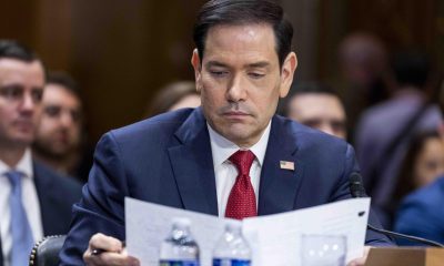 El secretario de Estado estadounidense, Marco Rubio, testifica en el Capitolio en Washington, DC, EE. UU., el 2 de junio de 2026. . EFE/SHAWN THEW