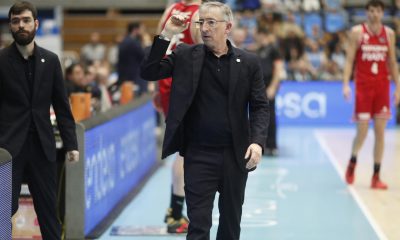 El entrenador del Basquet Girona, Moncho Fernández, en una imagen de archivo de esta temporada. EFE/ Pedro Eliseo Agrelo Trigo