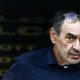 El italiano Maurizio Sarri se convirtió este lunes en el nuevo entrenador del Atalanta en foto de archivo de ANGELO CARCONI. EFE/EPA