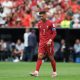 El internacional portugués Cristiano Ronaldo, tras el partido que su selección empató con la de la República Democrática del Congo en el Mundial de Estados Unidos, México y Canadá. EFE/ MIGUEL A. LOPES