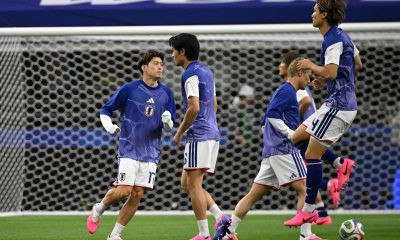 La selección de Japón es favorita este sábado para imponerse a la de Túnez, que estrenará seleccionador, el francés Hervé Renard, en el partido de la segunda jornada del grupo F, que se jugará en Monterrey, Nuevo León. EFE/EPA/ALBERT PENA