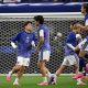La selección de Japón es favorita este sábado para imponerse a la de Túnez, que estrenará seleccionador, el francés Hervé Renard, en el partido de la segunda jornada del grupo F, que se jugará en Monterrey, Nuevo León. EFE/EPA/ALBERT PENA
