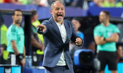 El seleccionador de Haití, el francés Sébastien Migné, lamentó este viernes la eliminación de su equipo del Mundial 2026 tras caer por 3-0 ante Brasil en Filadelfia. EFE/ Sebastiao Moreira