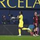 - El defensa del Villarreal Logan Costa (i) celebra tras marcar ante el Mallorca en una imagen de archivo de esta temporada. EFE/Andreu Esteban