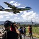 .- El Air Force One, en el que viaja el presidente de EE.UU., Donald Trump, aterriza en el aeropuerto de Ginebra para la cumbre del G7 de Evian, en Ginebra (Suiza), el 15 de junio de 2026. La cumbre está prevista del 15 al 17 de junio en la cercana Evian (Francia). (Francia, Suiza, Ginebra) EFE/EPA/JEAN-CHRISTOPHE BOTT