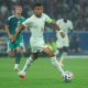 El internacional francés Kylian Mbappé (c), durante un partido amistoso disputado por su selección el pasado 8 de junio. EFE/MOHAMMED BADRA