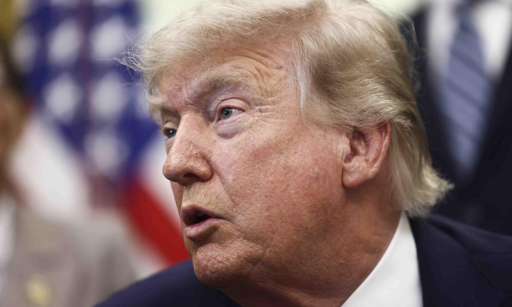 Foto de archivo del presidente de Estados Unidos, Donald Trump. EFE/JIM LO SCALZO