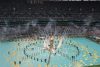 Artistas se presentan este jueves, en la inauguración del Mundial de la FIFA 2026 en el estadio Ciudad de México (México). EFE/ Mario Guzmán