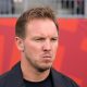 Julian Nagelsmann, seleccionador de Alemania, durante el partido en Toronto ante Costa de Marfil. EFE/EPA/EDUARDO LIMA