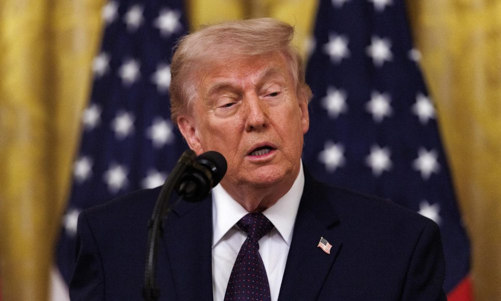 Foto de archivo del presidente Donald Trump. EFE/WILL OLIVER