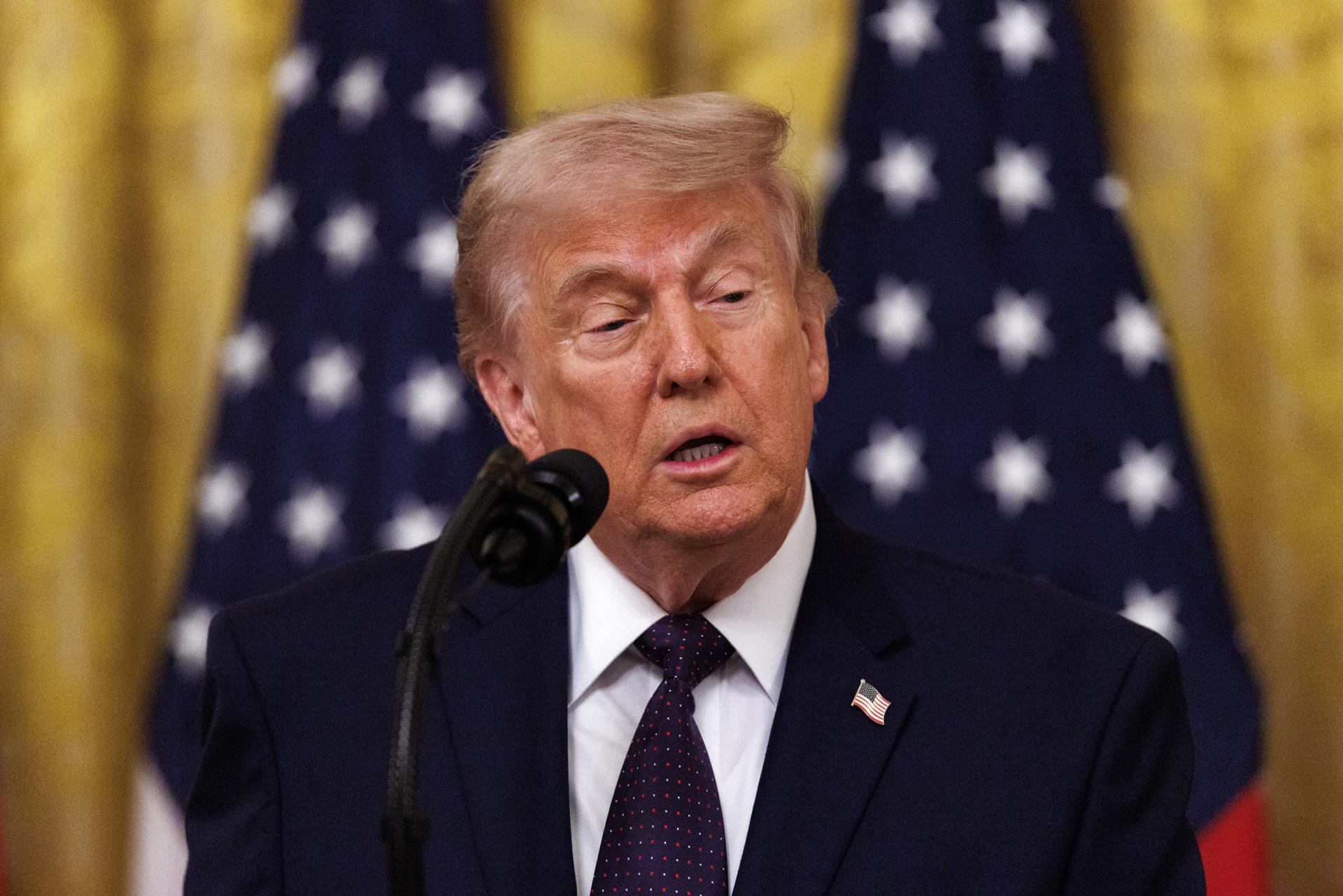 Foto de archivo del presidente Donald Trump. EFE/WILL OLIVER