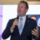 El director del Grupo de Trabajo de la Casa Blanca para la Copa Mundial de la FIFA 2026, Andrew Giuliani, habla durante un evento en Washington (Estados Unidos). Imagen de archivo. EFE/ Octavio Guzman