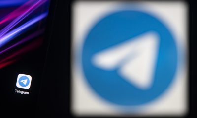 Fotografía de archivo, 27/01/2021.- Una ilustración del logo de Telegram. París, Francia) EFE/EPA/IAN LANGSDON