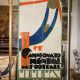 Fotografía de Raúl Martínez, en la que puede verse en una imagen de archivo del 18 de noviembre de 2019 un afiche original del Mundial de Uruguay 1930. EFE
