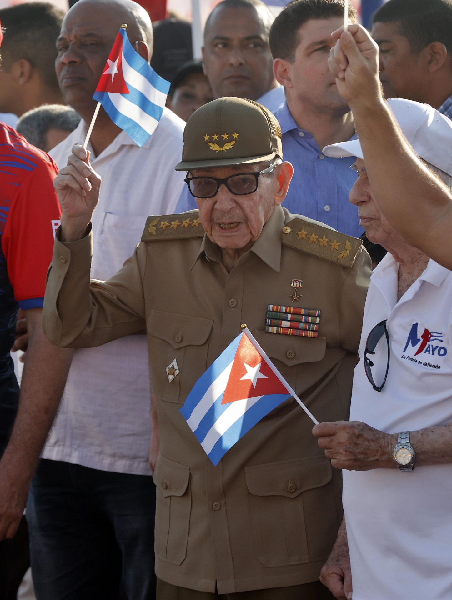 Fotografía de archivo del expresidente de Cuba Raúl Castro. EFE/ Ernesto Mastrascusa