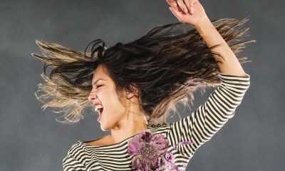 La cantante estadounidense Olivia Rodrigo durante el concierto que ofrece en la tercera jornada del festival Primavera Sound, este sábado en Barcelona. EFE/Enric Fontcuberta.