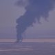 Captura de video tomado de la página oficial de ALERTCalifornia que muestra una columna de humo que dejó el accidente de un bombardero este lunes, California (EE.UU.).EFE/UC San Diego/ ALERTCalifornia