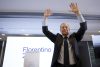 El presidente del Real Madrid y candidato a la reelección Florentino Pérez, en su cierre de campaña este sábado en la capital española. EFE/Javier Lizón