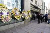 Personas fueron captadas este 15 de junio al asistir al funeral de Taty Almeida, presidenta de Madres de Plaza de Mayo-Linea Fundadora, en Buenos Aires (Argentina). EFE/Matías Campaya